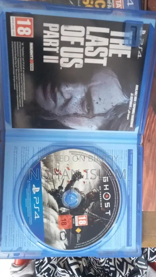 Ghost Of Tsushima And Infamous Second Son For Playstation 4