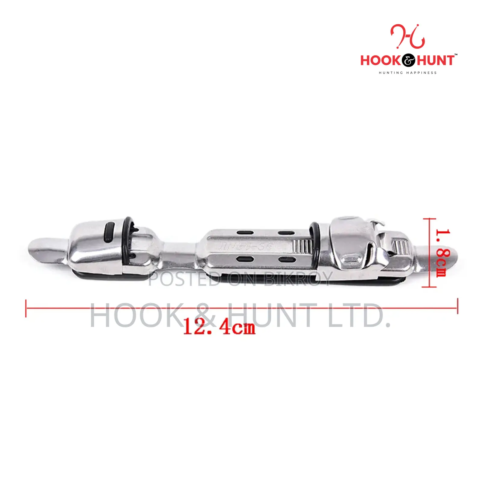 01 Pcs Stainless Steel Rod Clip | Fishing Reel Seat Hook & Hunt