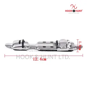 01 Pcs Stainless Steel Rod Clip | Fishing Reel Seat Hook & Hunt