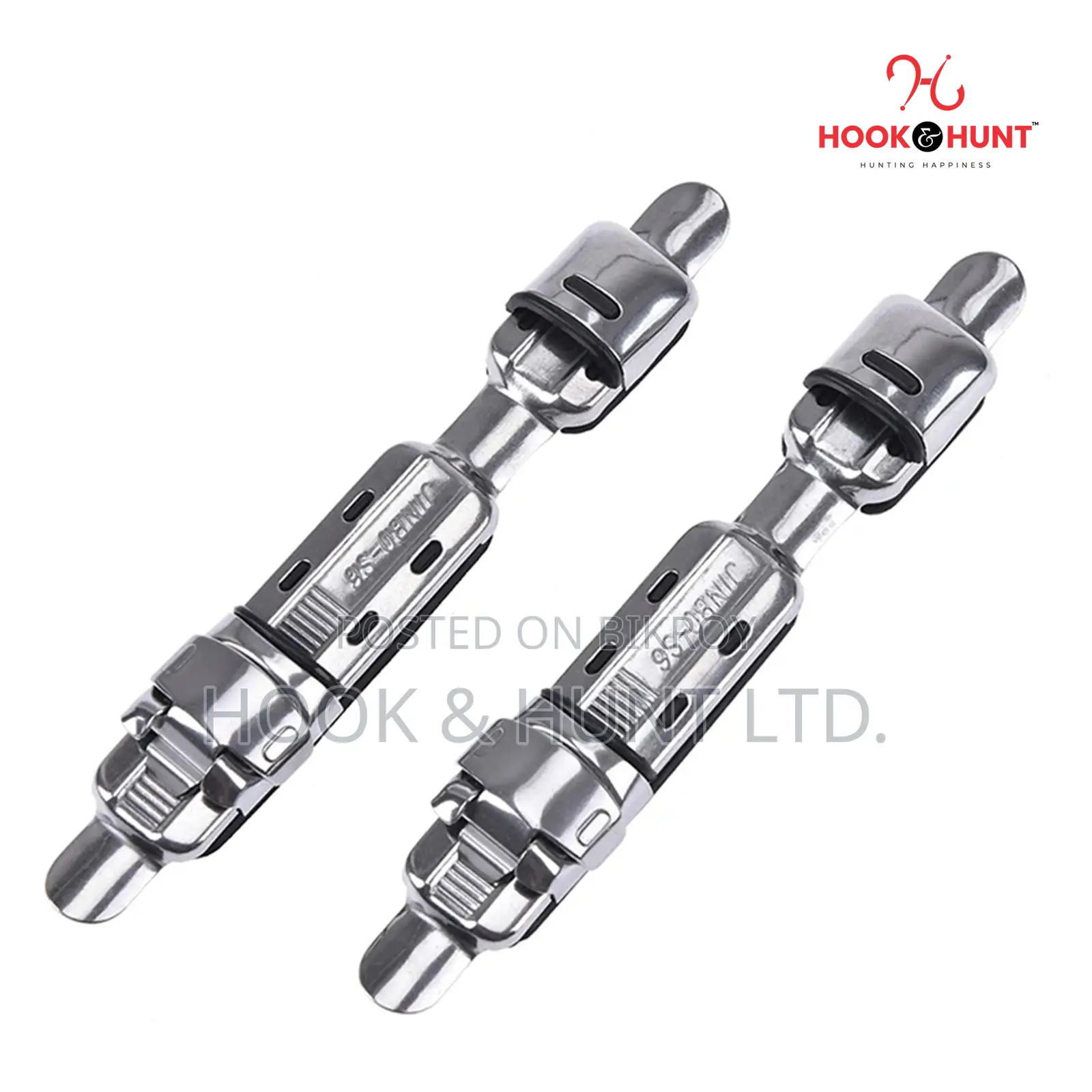 01 Pcs Stainless Steel Rod Clip | Fishing Reel Seat Hook & Hunt