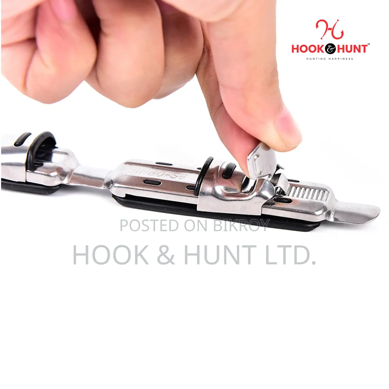 01 Pcs Stainless Steel Rod Clip | Fishing Reel Seat Hook & Hunt