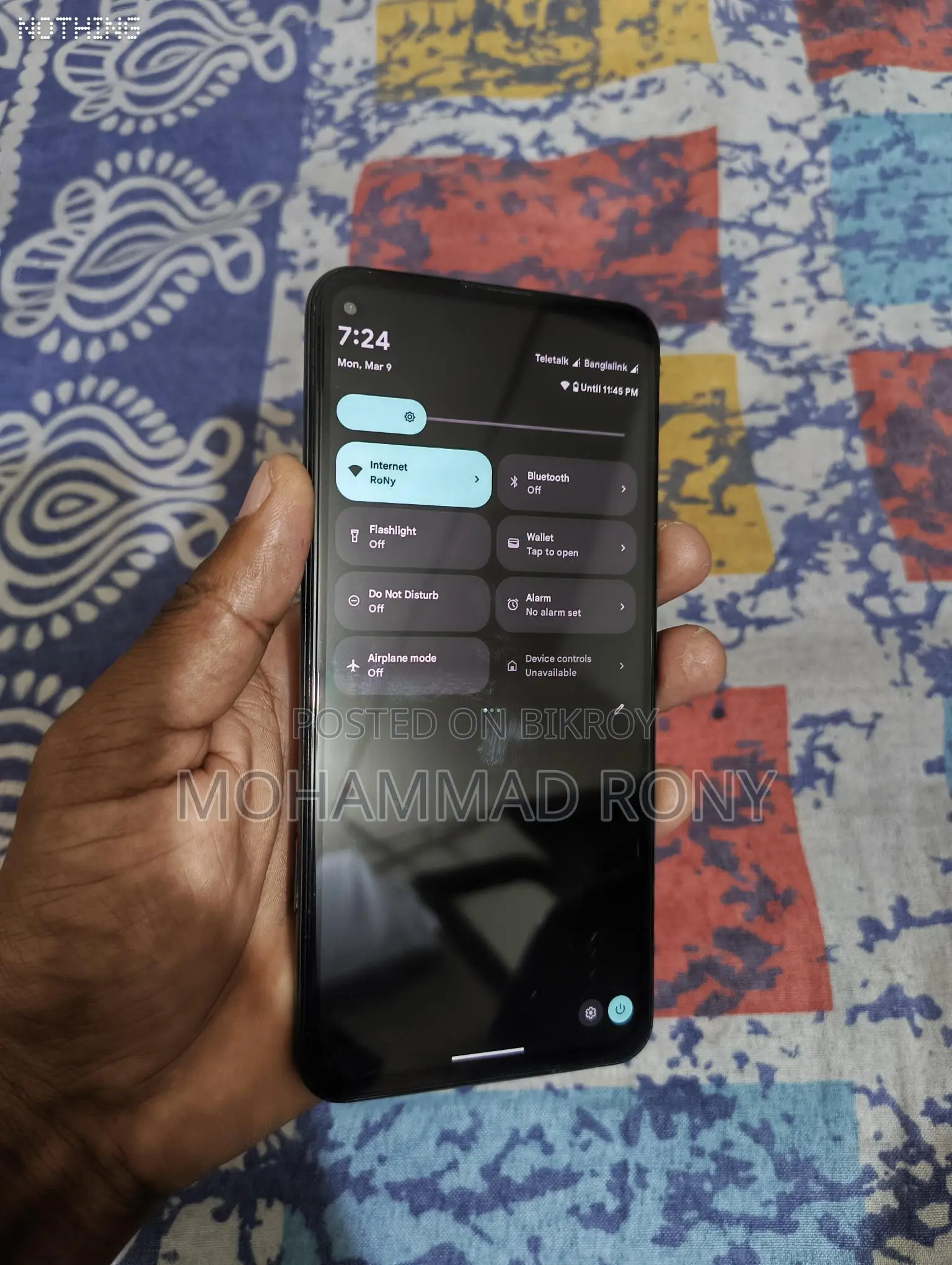 Google Pixel 5a ভালো (Used)