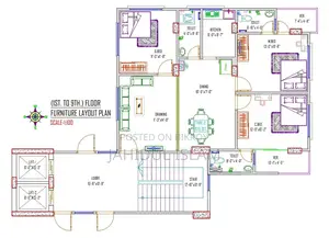 1455 Sqft Flat Sale 3 Bedroom & Bathroom In Matuail, Jatrabari