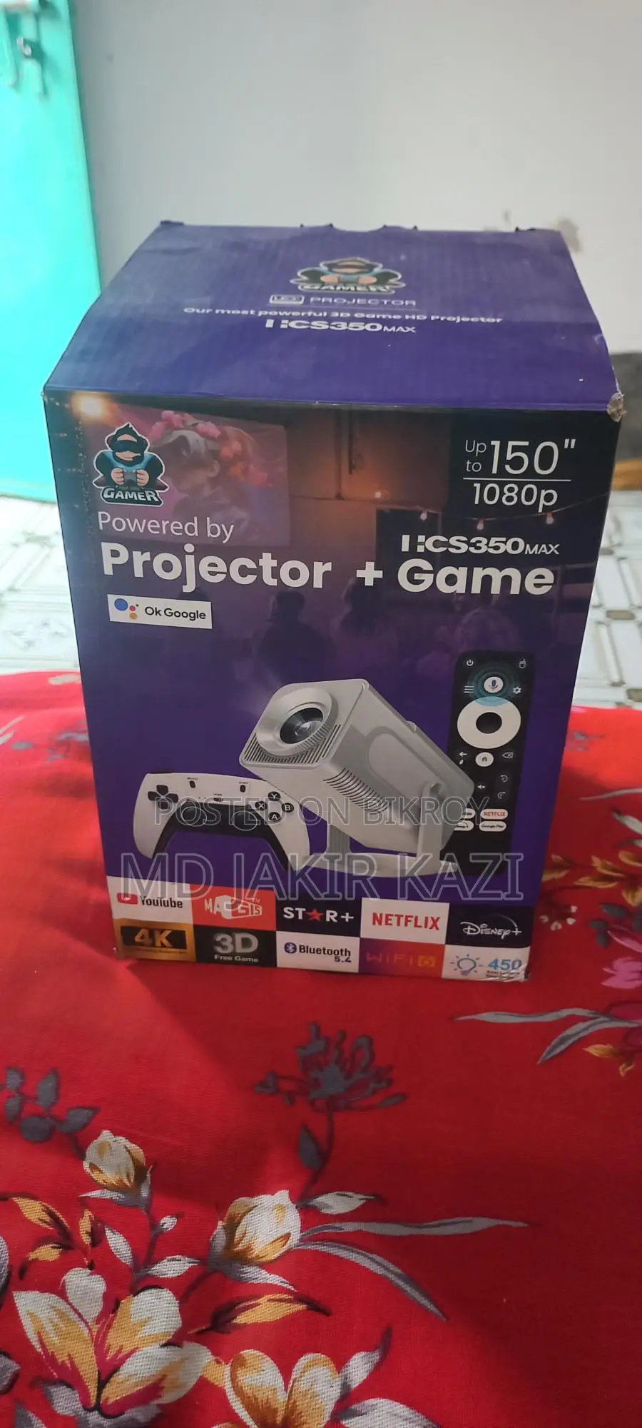 Voice Control Projector + Game