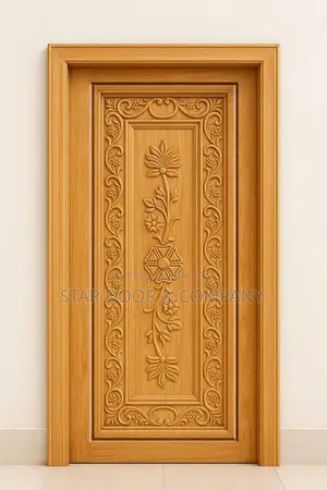 Mahogany Wood Doors with Frames