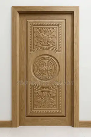 Mahogany Wood Doors with Frames