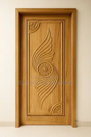 Mahogany Wood Doors with Frames