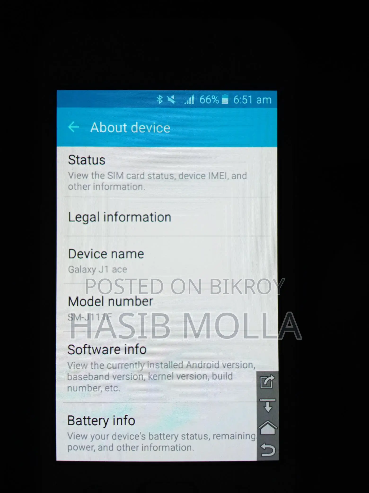 Samsung Galaxy J1 Ace z (Used)