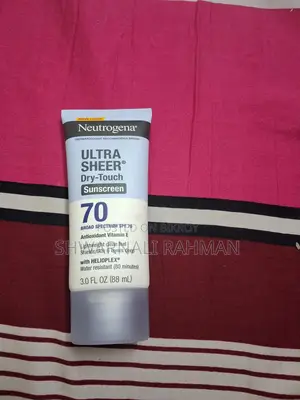 Neutrogena sunscreen