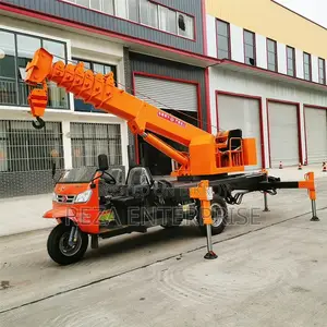 Crane, 3 wheeler.