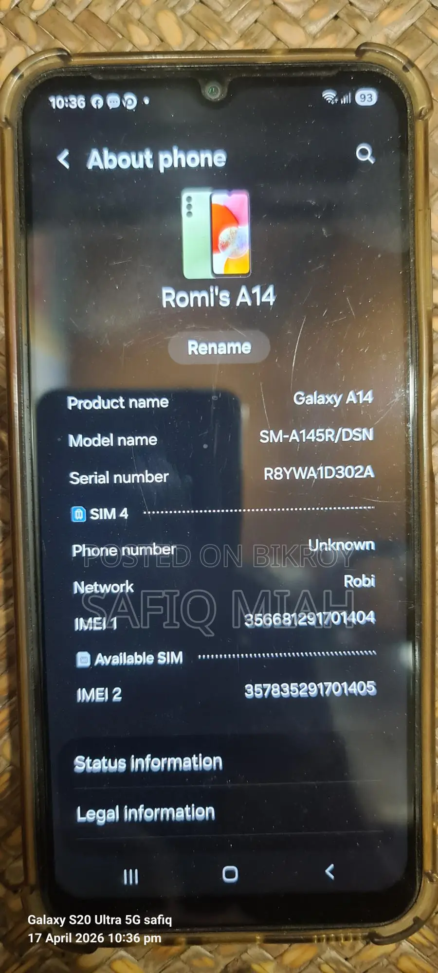 Samsung Galaxy A14 (Used)