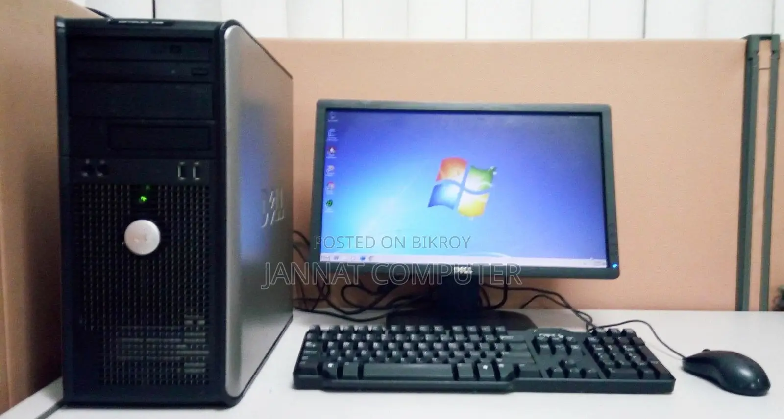 CORE I3 + NEW 8GB + 500GB + DELL 19" LED