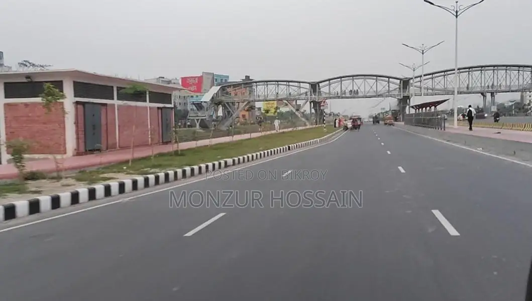 Dhaka Residential Area, 5 Katha Plot for Sale on Lake View Road, Purbachal 300 Feet City