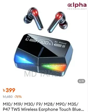 TWS Wireless Headphones and Earphones