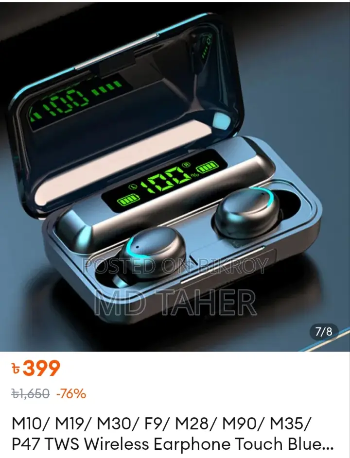 TWS Wireless Headphones and Earphones
