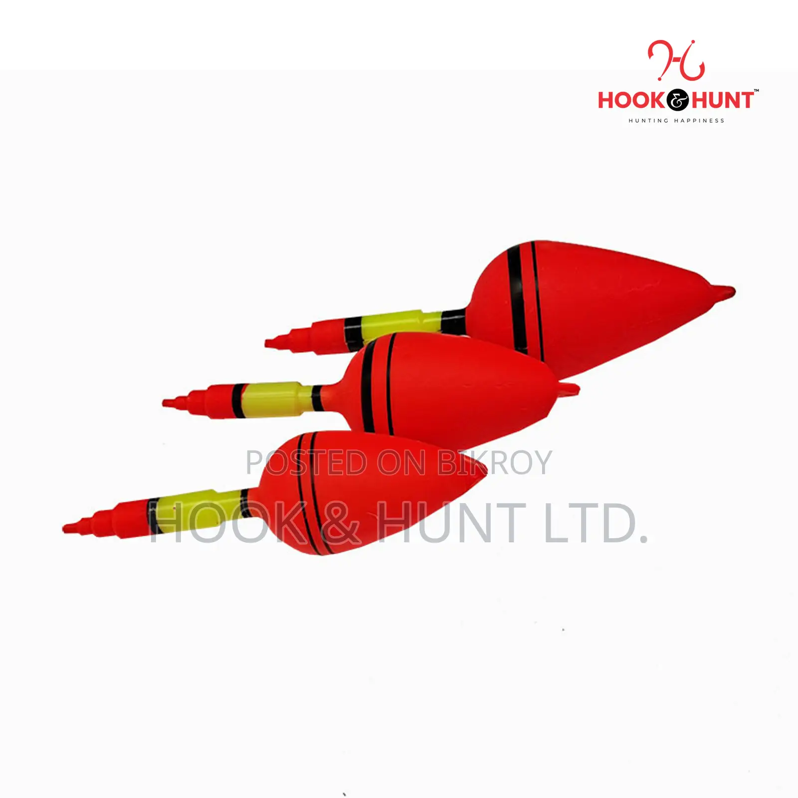 05 Pcs Big Belly Fishing Float | EVA Sea Hook & Hunt