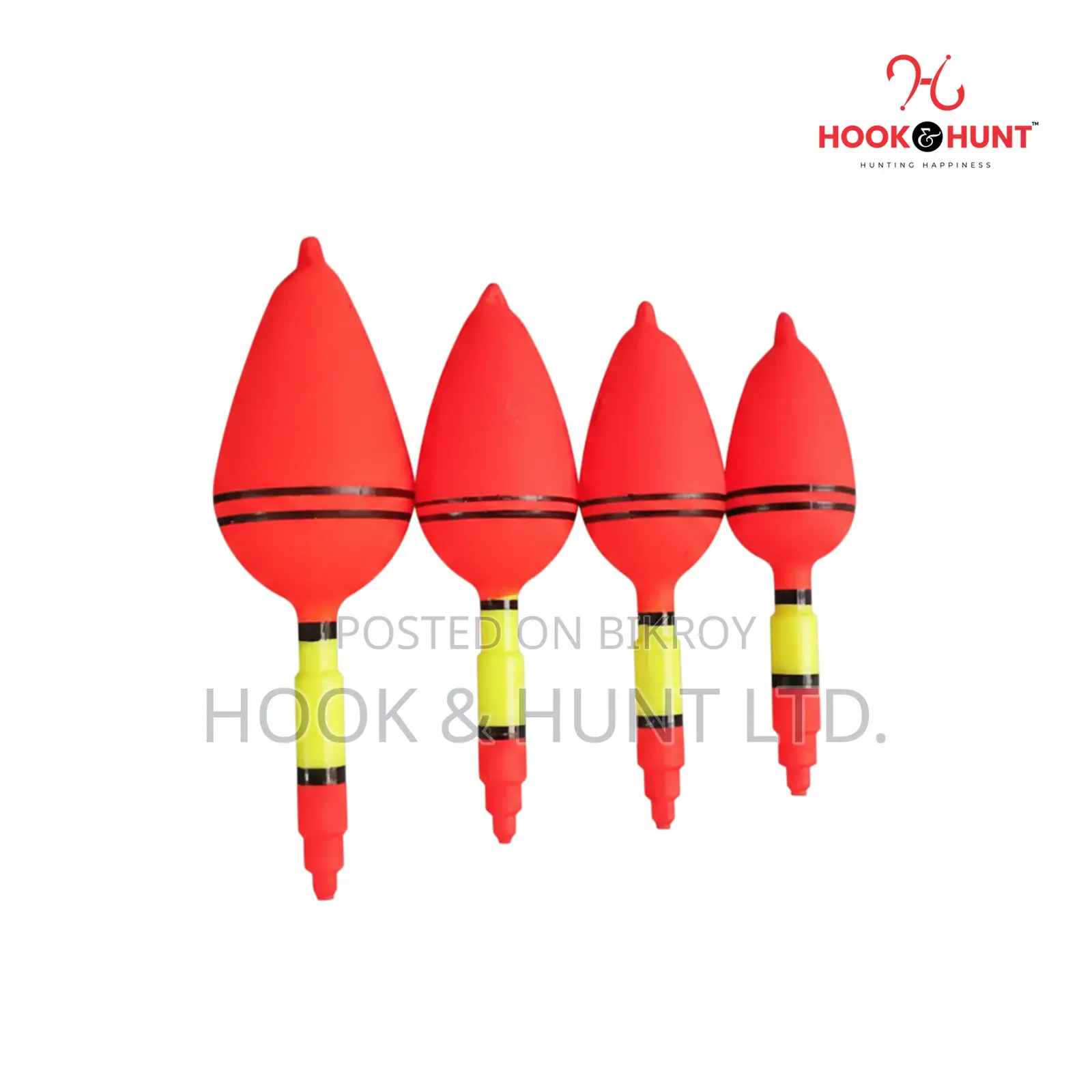 05 Pcs Big Belly Fishing Float | EVA Sea Hook & Hunt