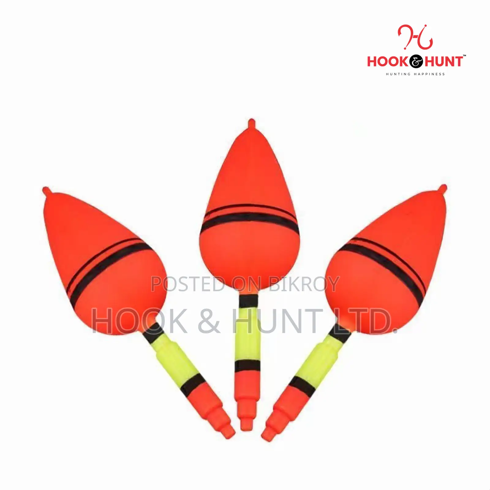 05 Pcs Big Belly Fishing Float | EVA Sea Hook & Hunt