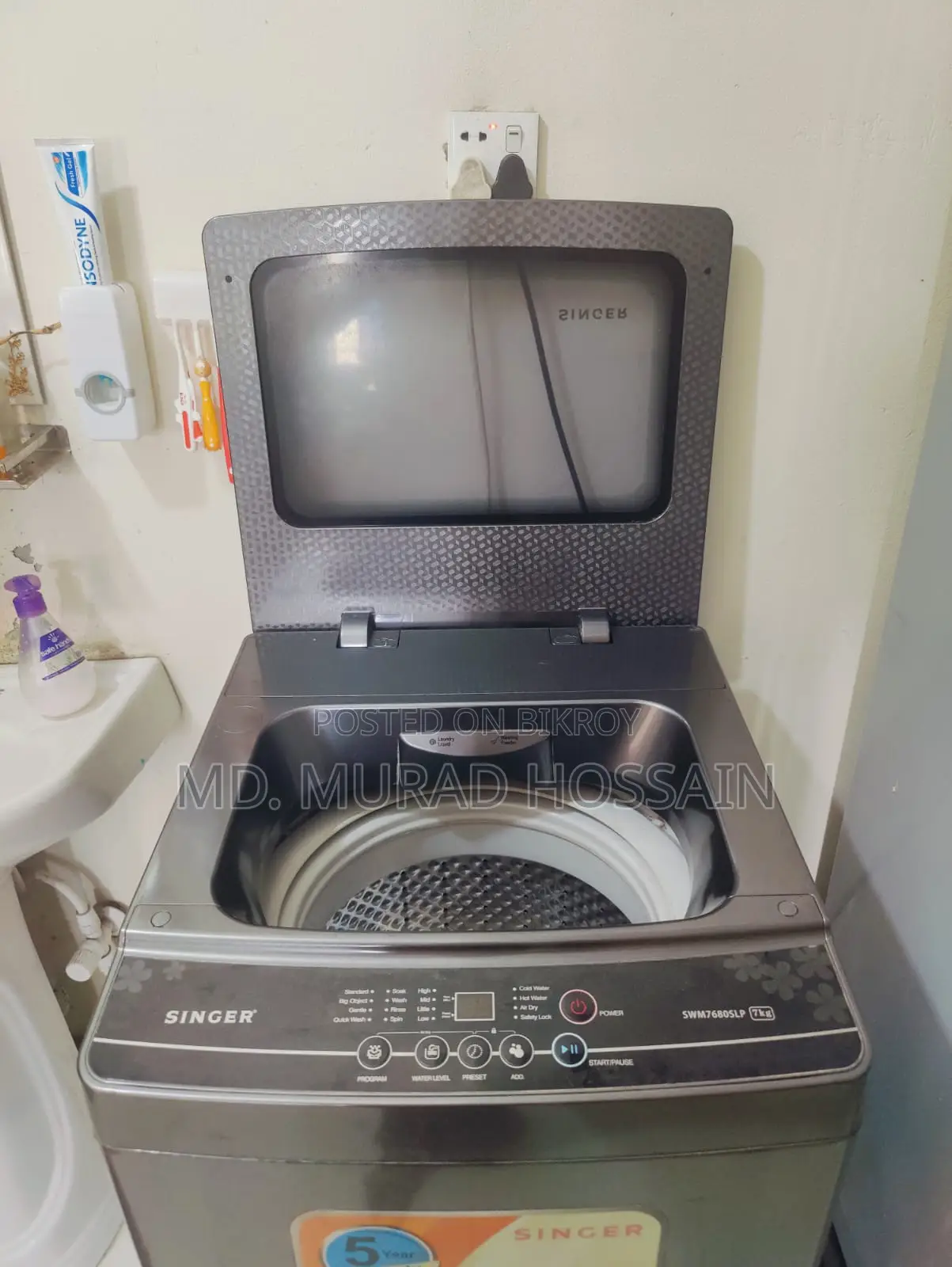 Singer Top Loading Washing Machine | 7.0 Kg
