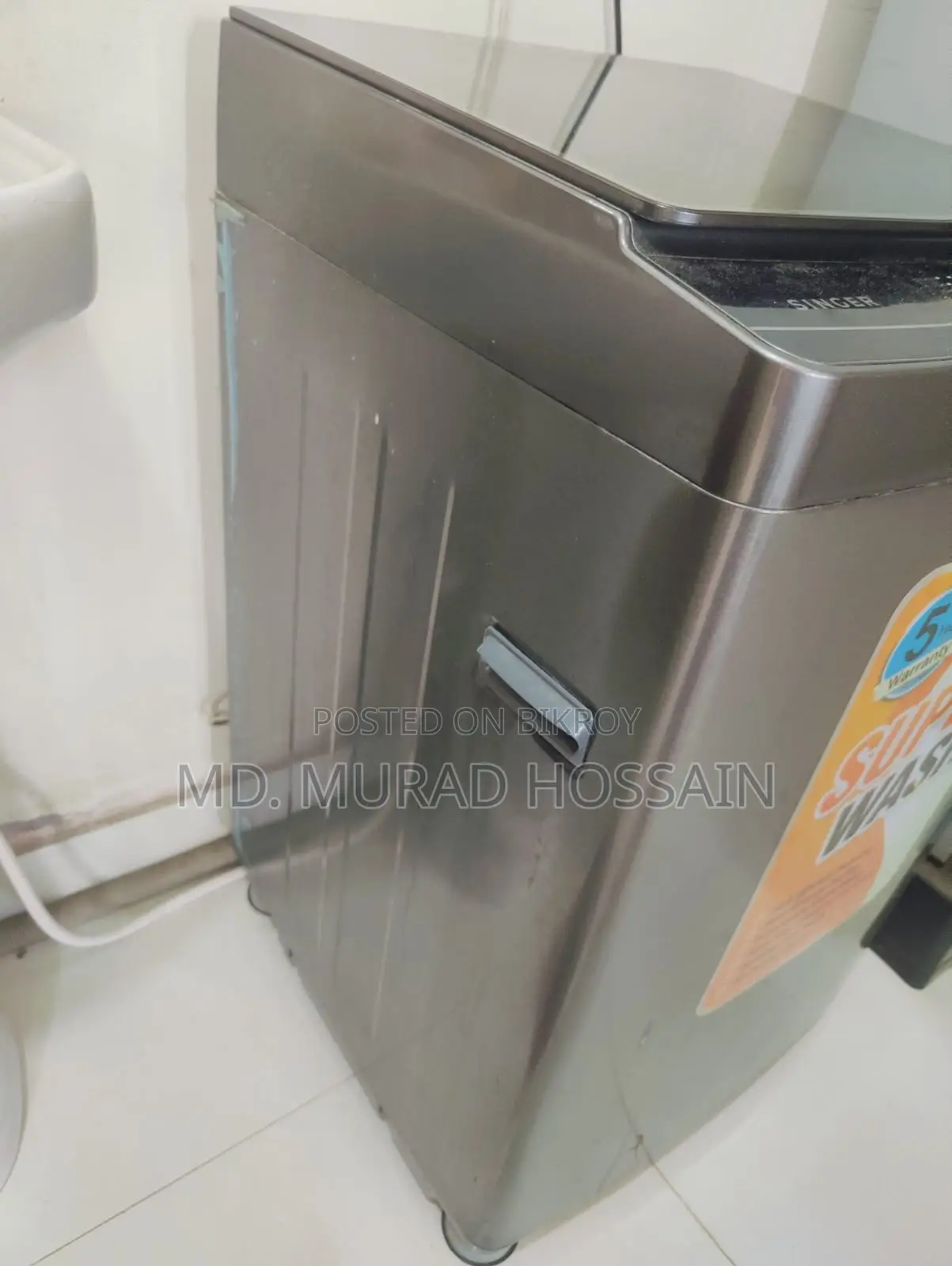 Singer Top Loading Washing Machine | 7.0 Kg