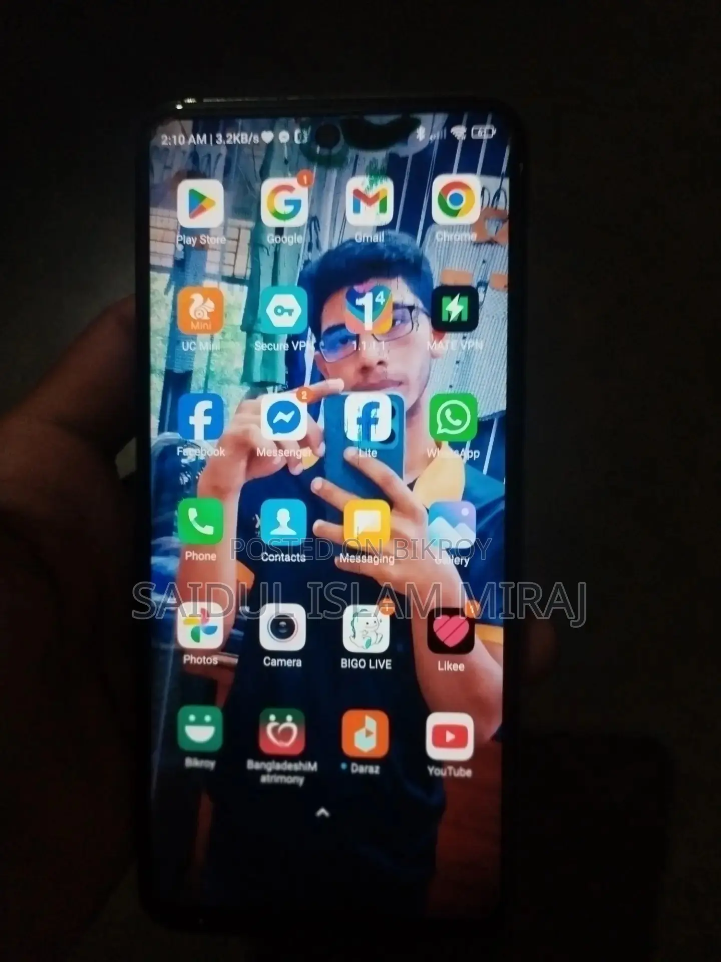 Xiaomi Redmi Note 9 Pro . (Used)