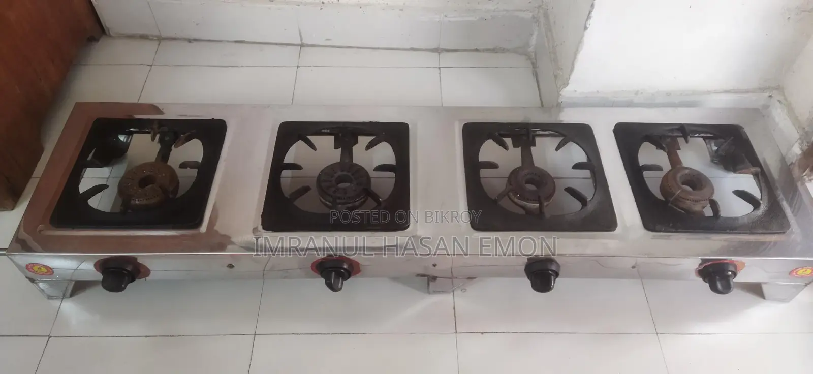 গ্যাসের চুলা / চার মুখি সিলিন্ডার