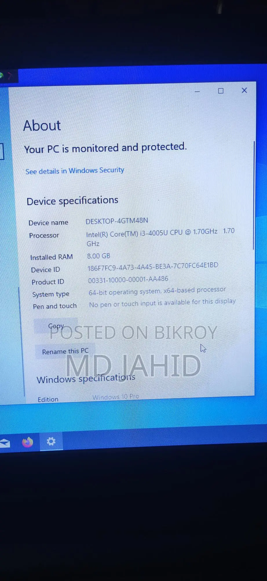 Dell Laptop for sale