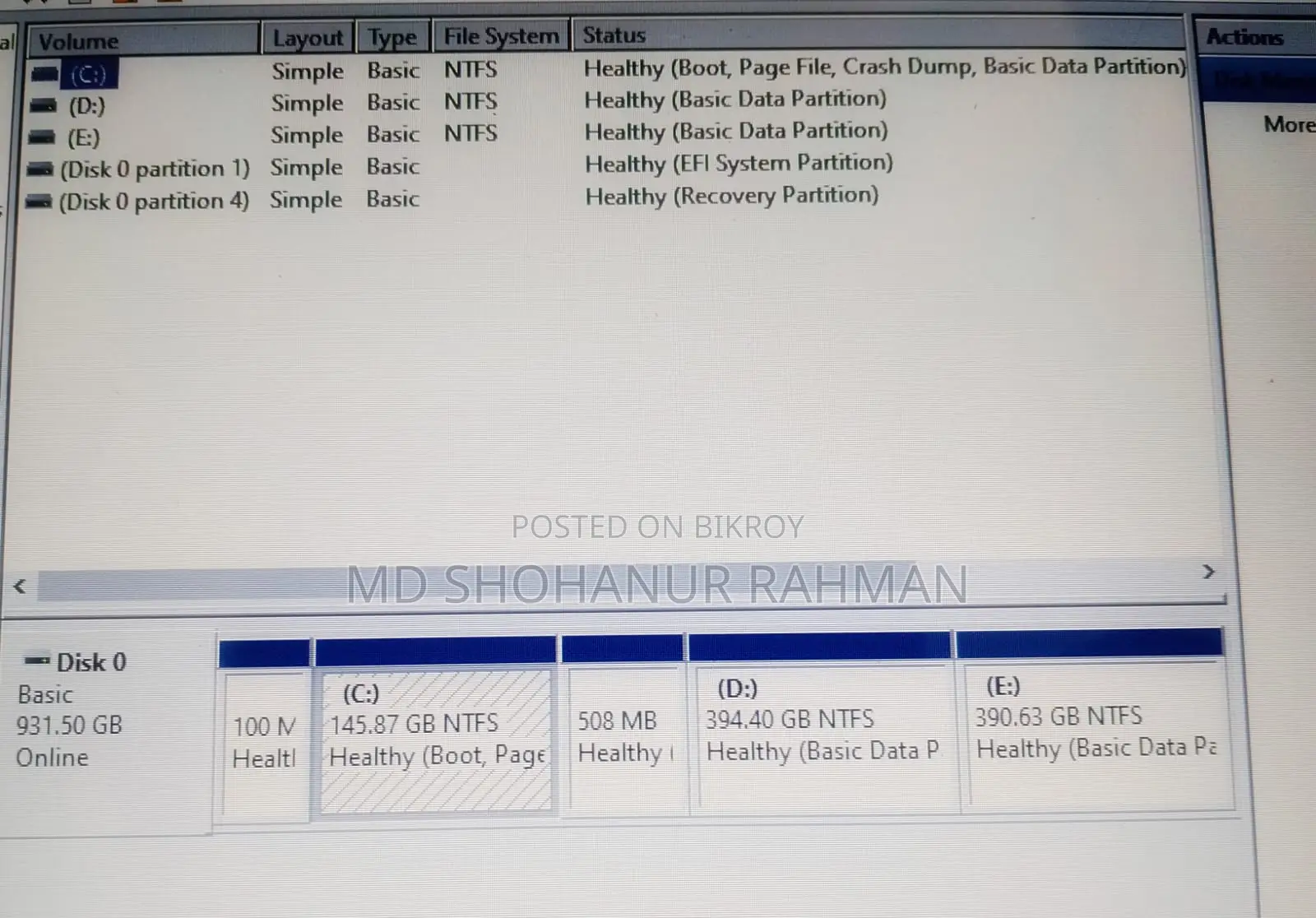 Hp Core I7 5500u Laptop