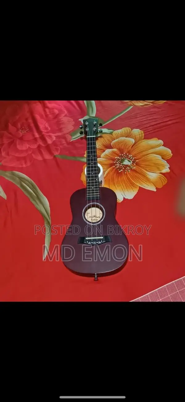 ukulele 24 inch red wine colour