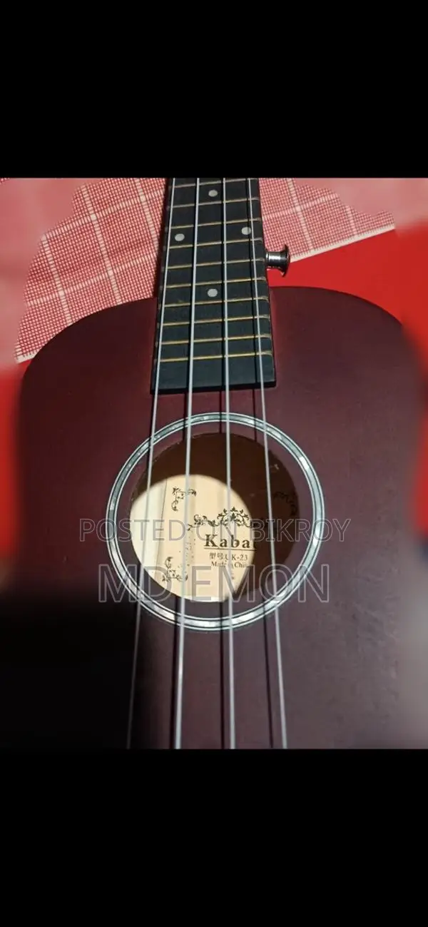 ukulele 24 inch red wine colour