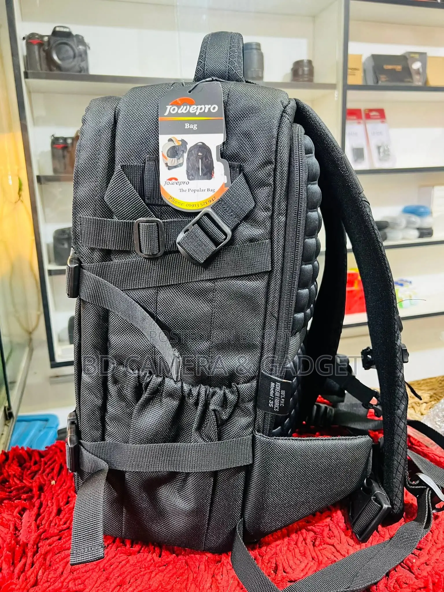 Camera Backpack with laptop bag model: 35