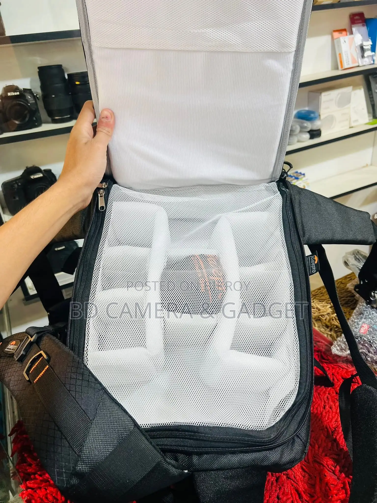 Camera Backpack with laptop bag model: 35