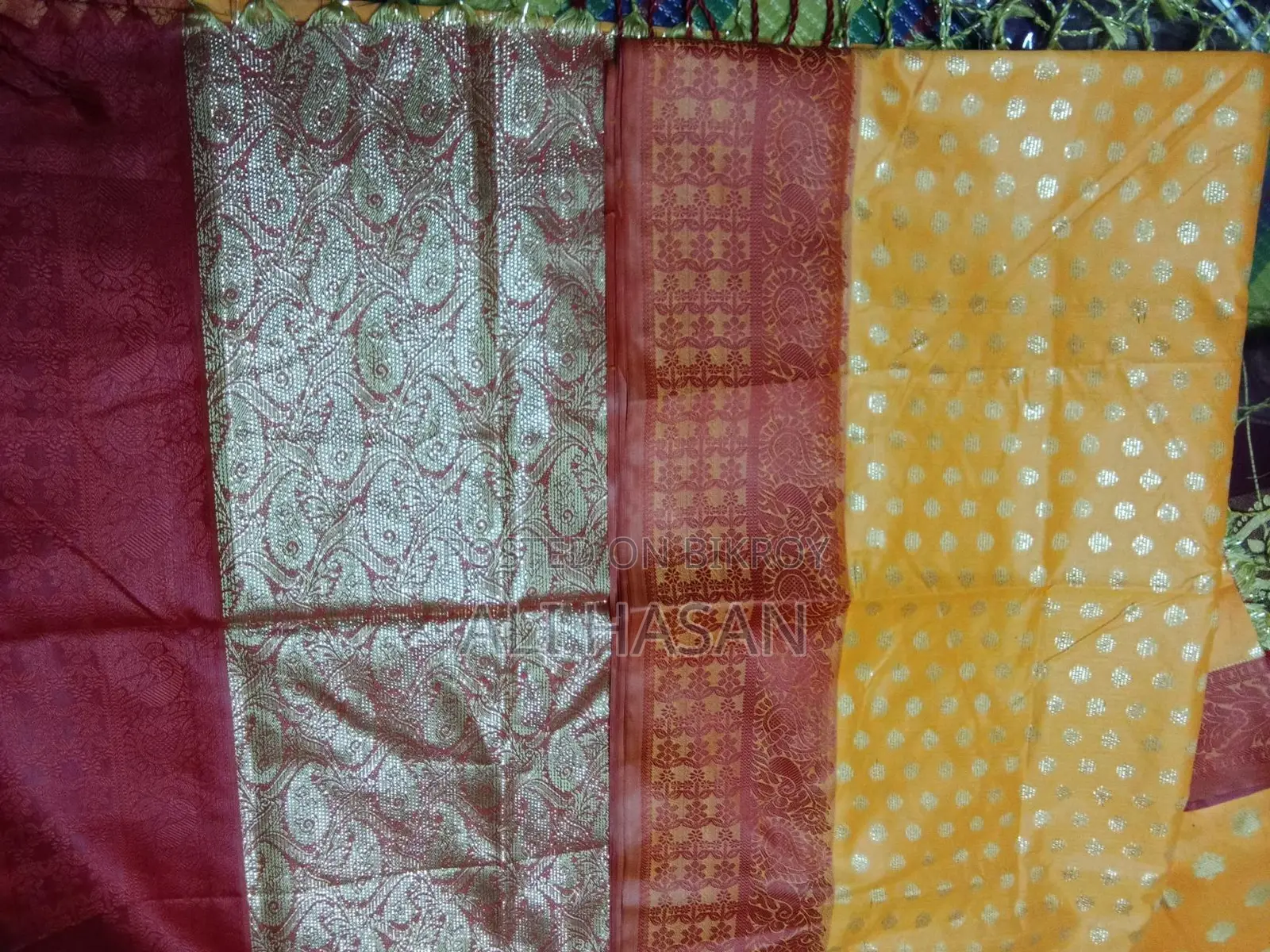 গায়ে হলুদের শাড়ি। নিজস্ব কম্পানি