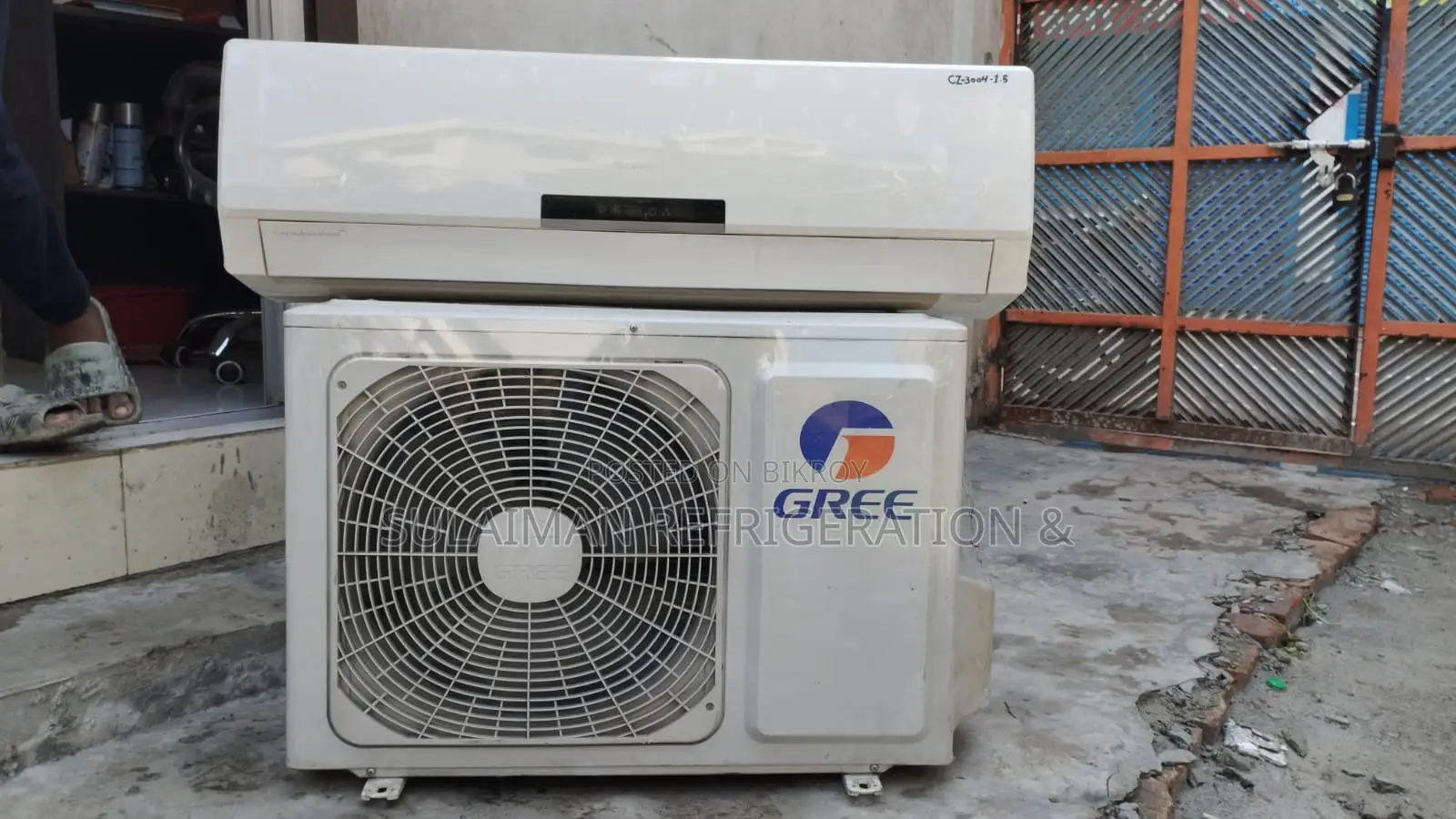 Gree non inverter 1.5 ton air condition