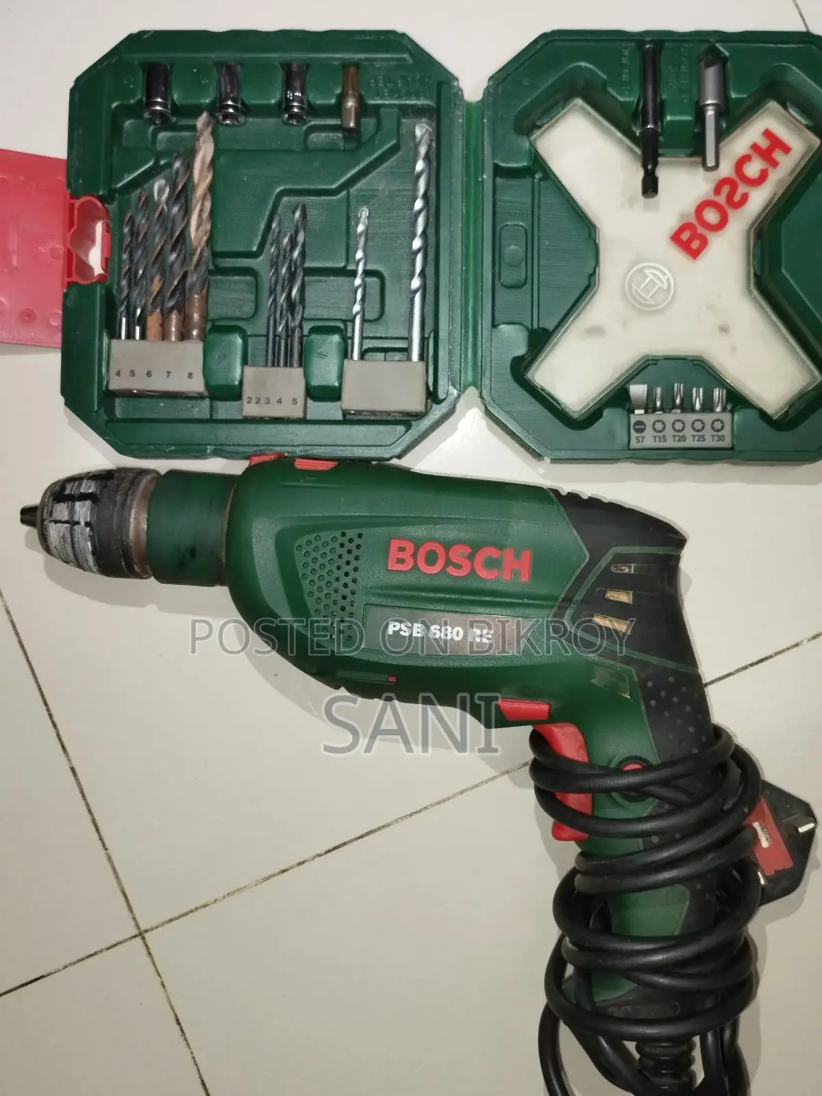 Bosch Psb 680 Hammer Drill