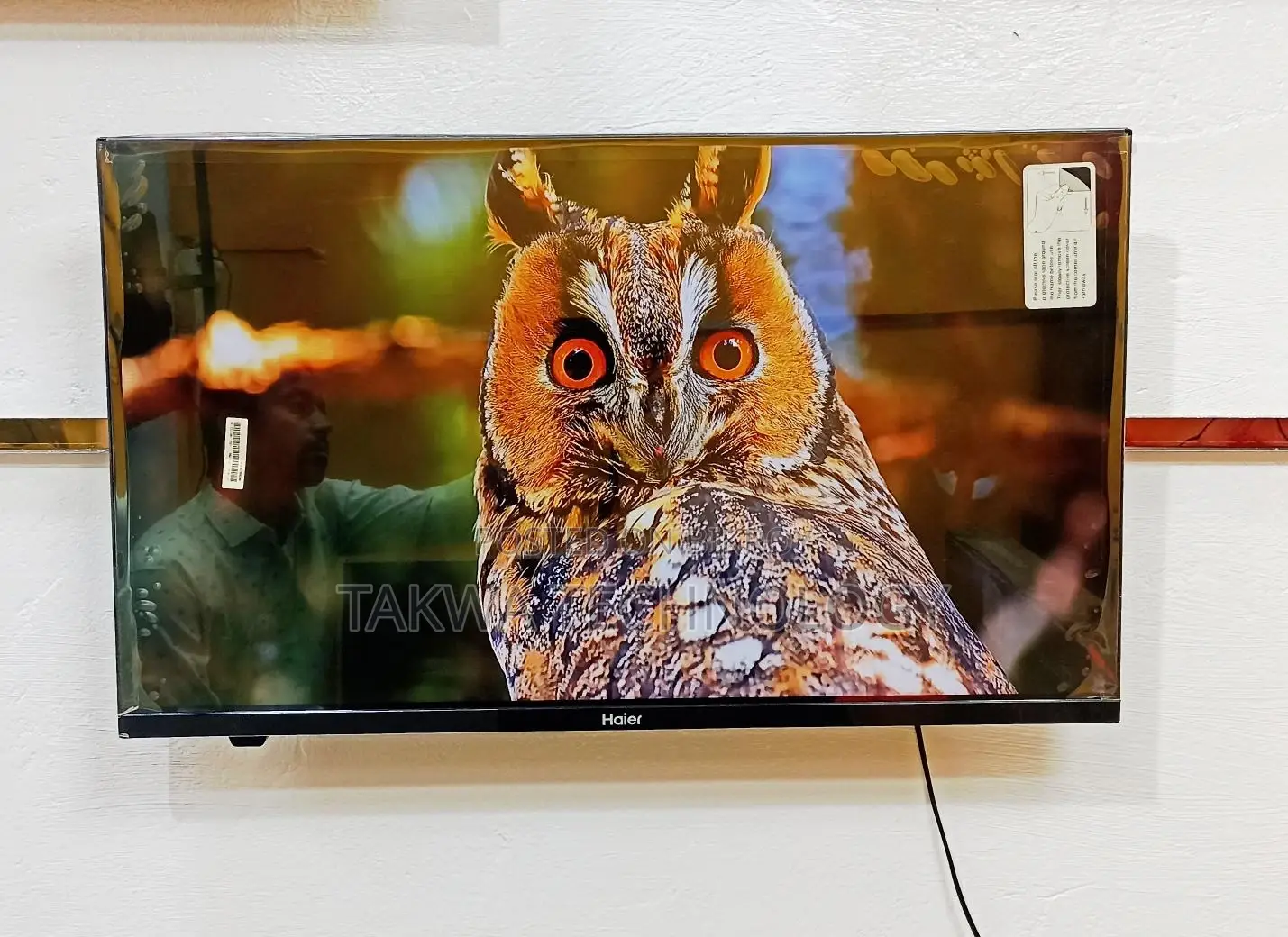 Haier-32" Inch Android Frameless Voice Control TV Full HD 1080P