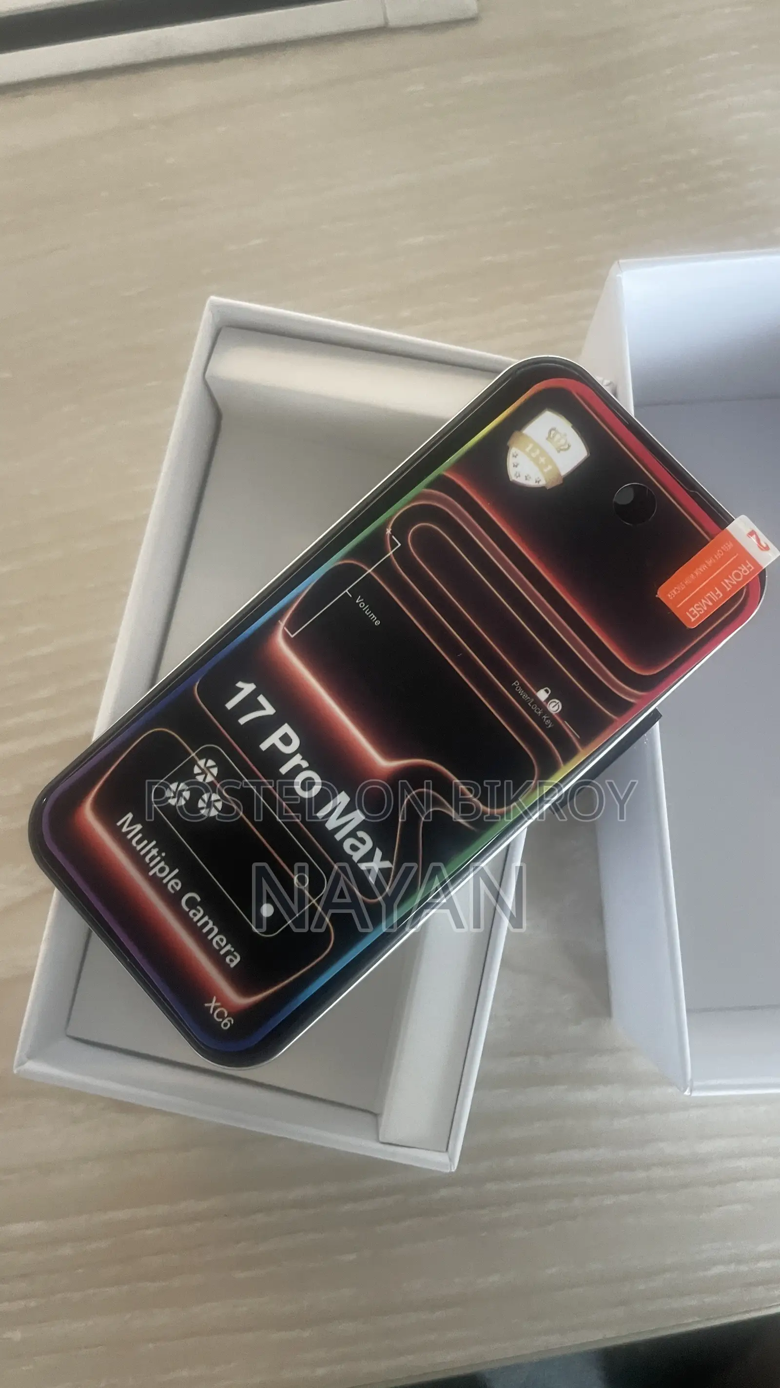 Apple iPhone 17 Pro কপি ফোন (ব্র্যান্ড নিউ)