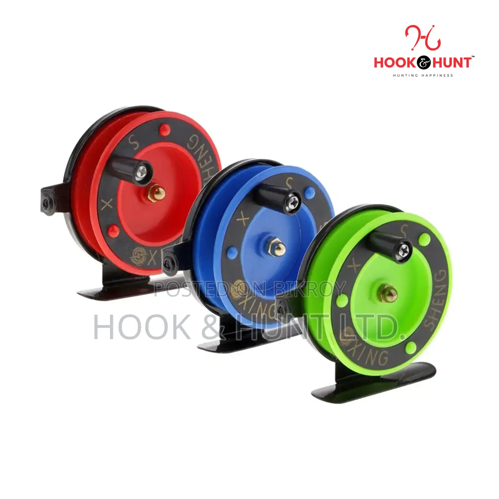High-Quality Multi-Color Fishing Reel with Baitcasting Handle Strong