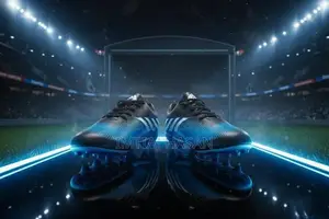 Exclusive Blue-Black Football Boots