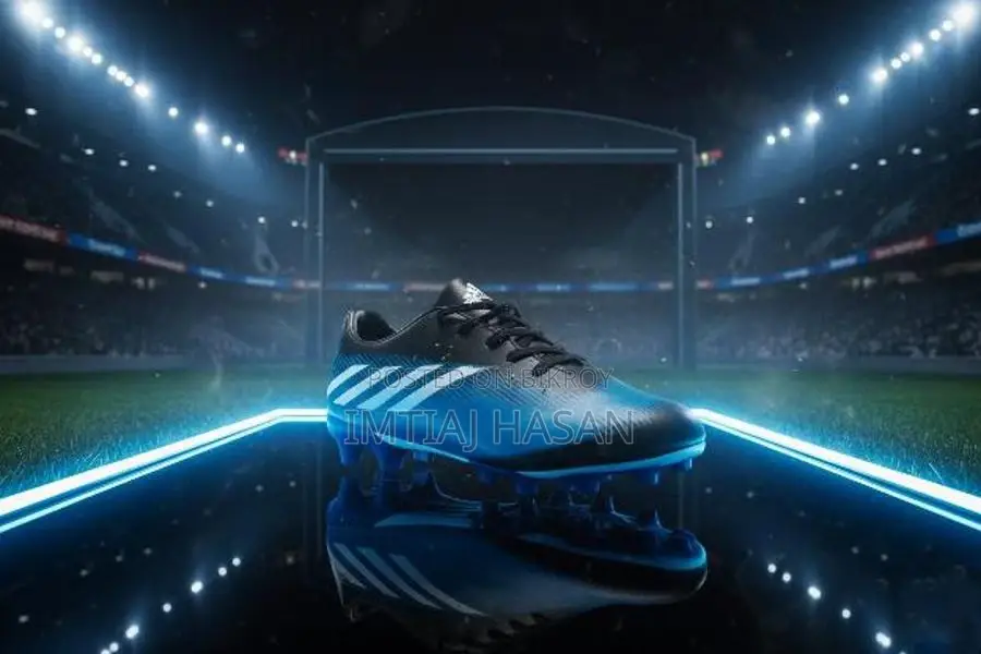 Exclusive Blue-Black Football Boots