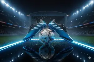 Exclusive Blue-Black Football Boots