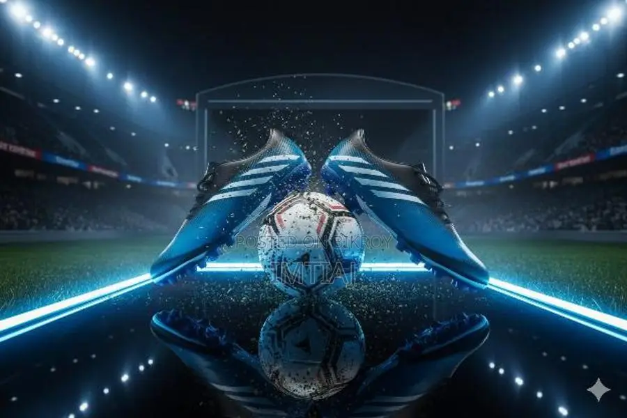 Exclusive Blue-Black Football Boots