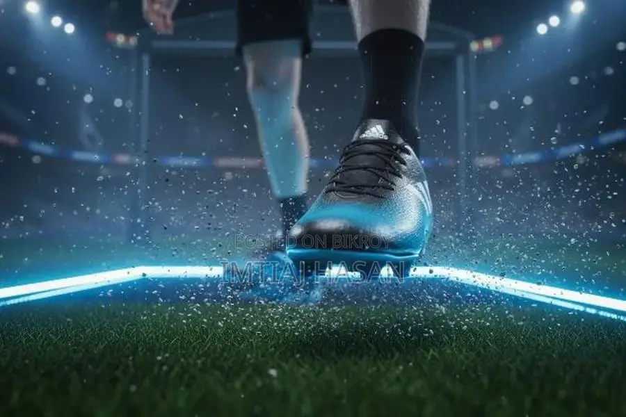 Exclusive Blue-Black Football Boots