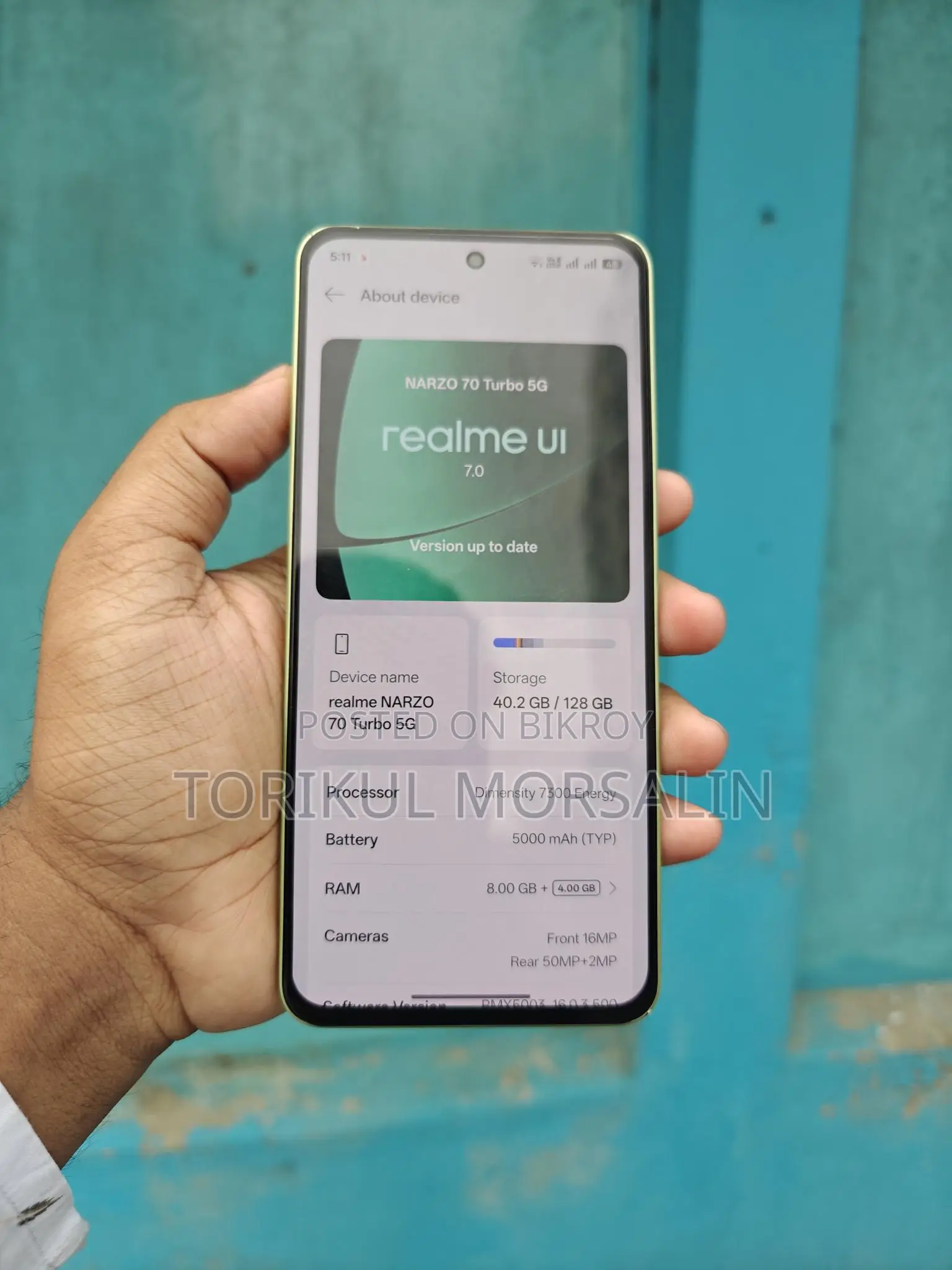 Realme Narzo 70 Turbo (Used)