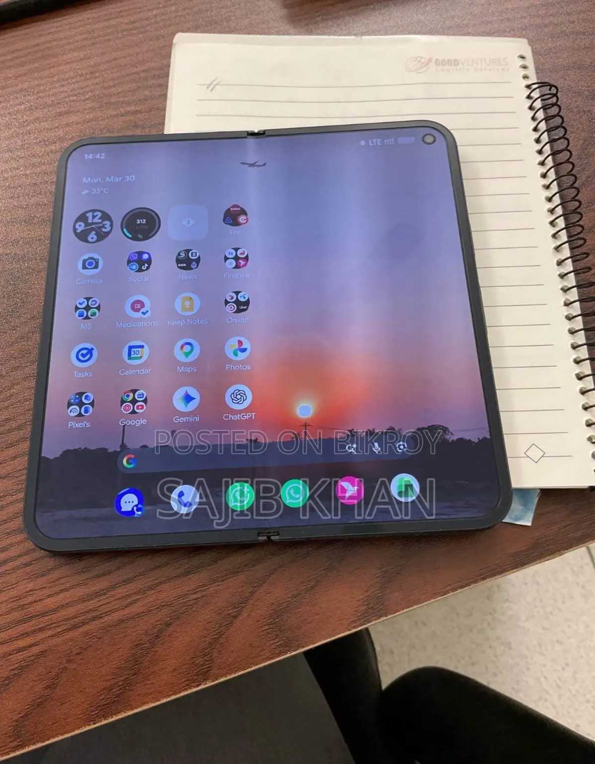 Google Pixel 9 pro fold 12 Gb 256 Rom (Used)