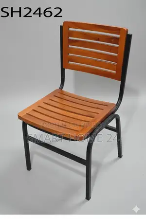 Premium Wooden-Metal Chair | Stylish • Sturdy • Durable