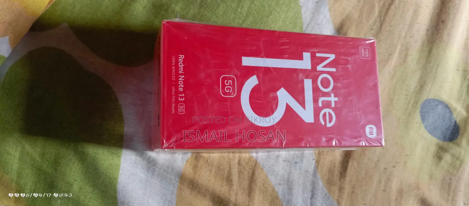 Xiaomi Redmi Note 13 নতুন কন্ডিশন (ব্যবহৃত)