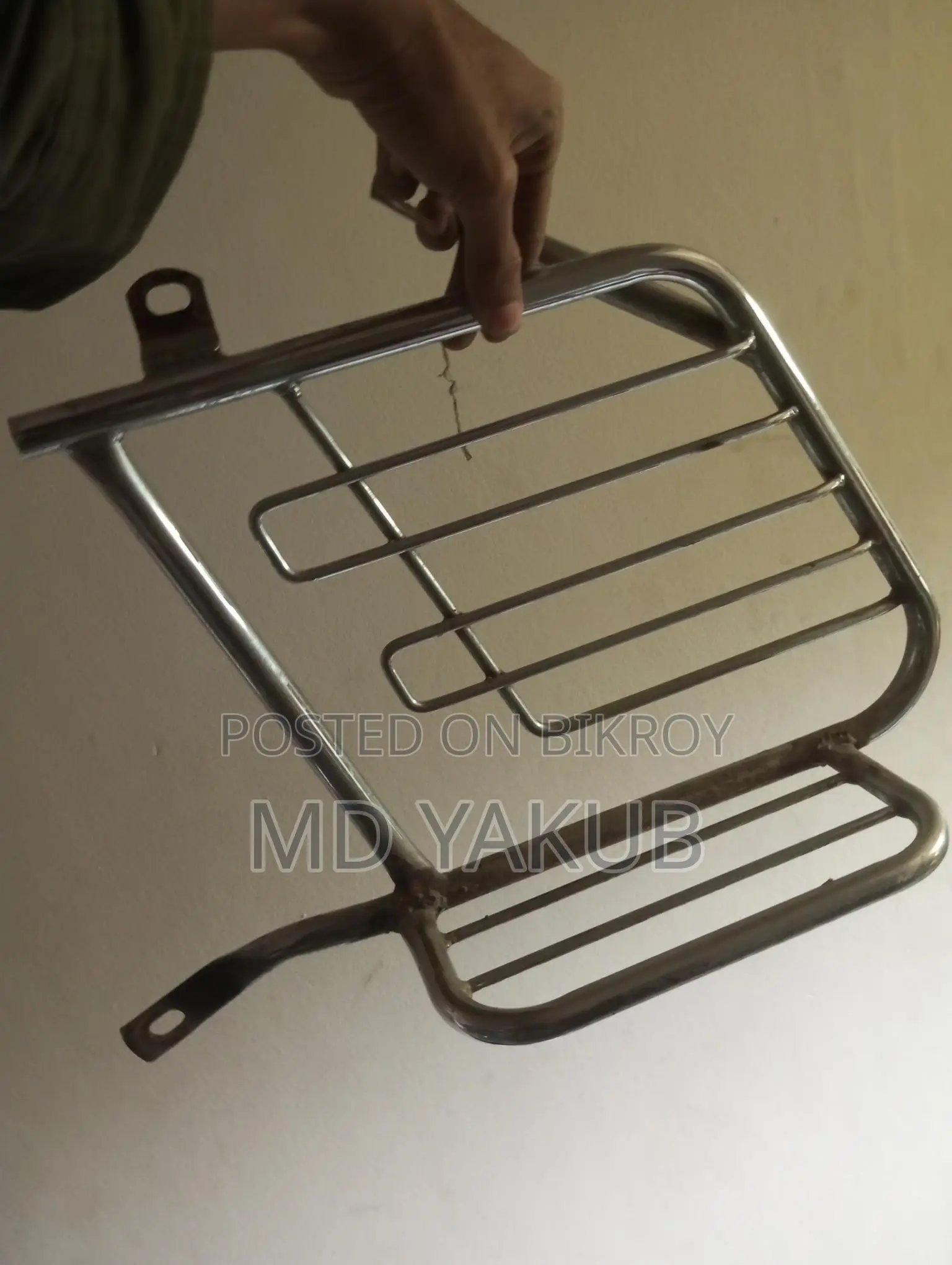 Bike Seat, Saree Guard, Footrest, Bumper, Back Light, Rear Seat
