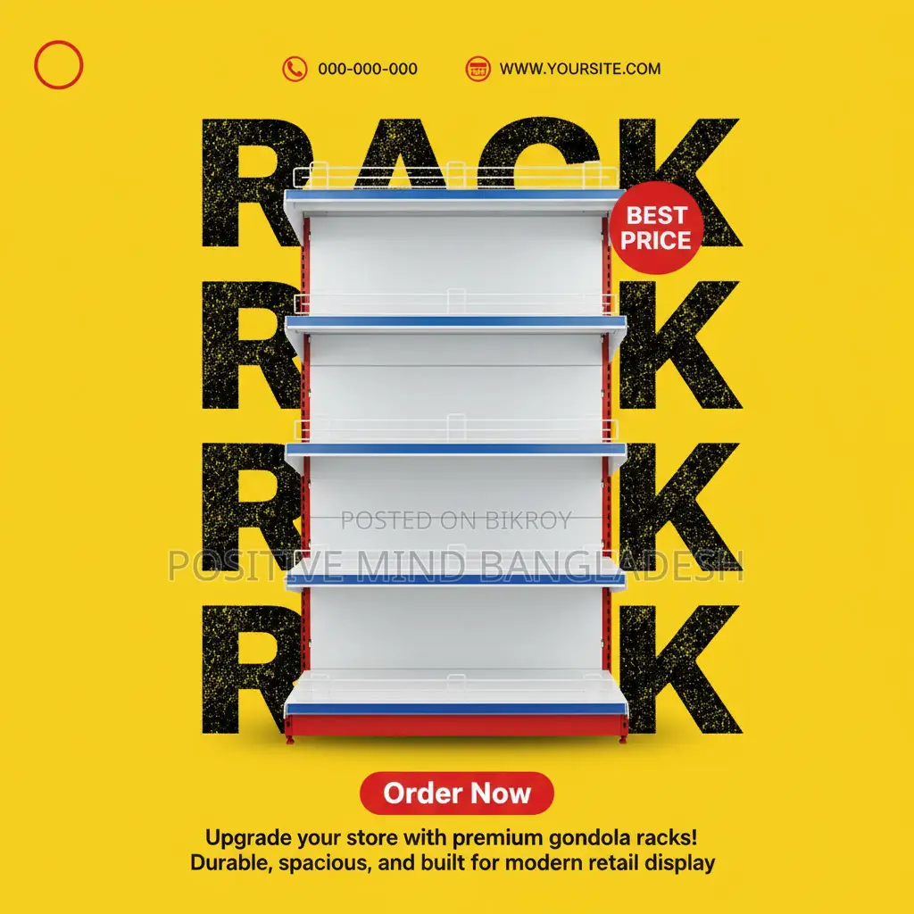 Super Shop Gondola Rack System Sale