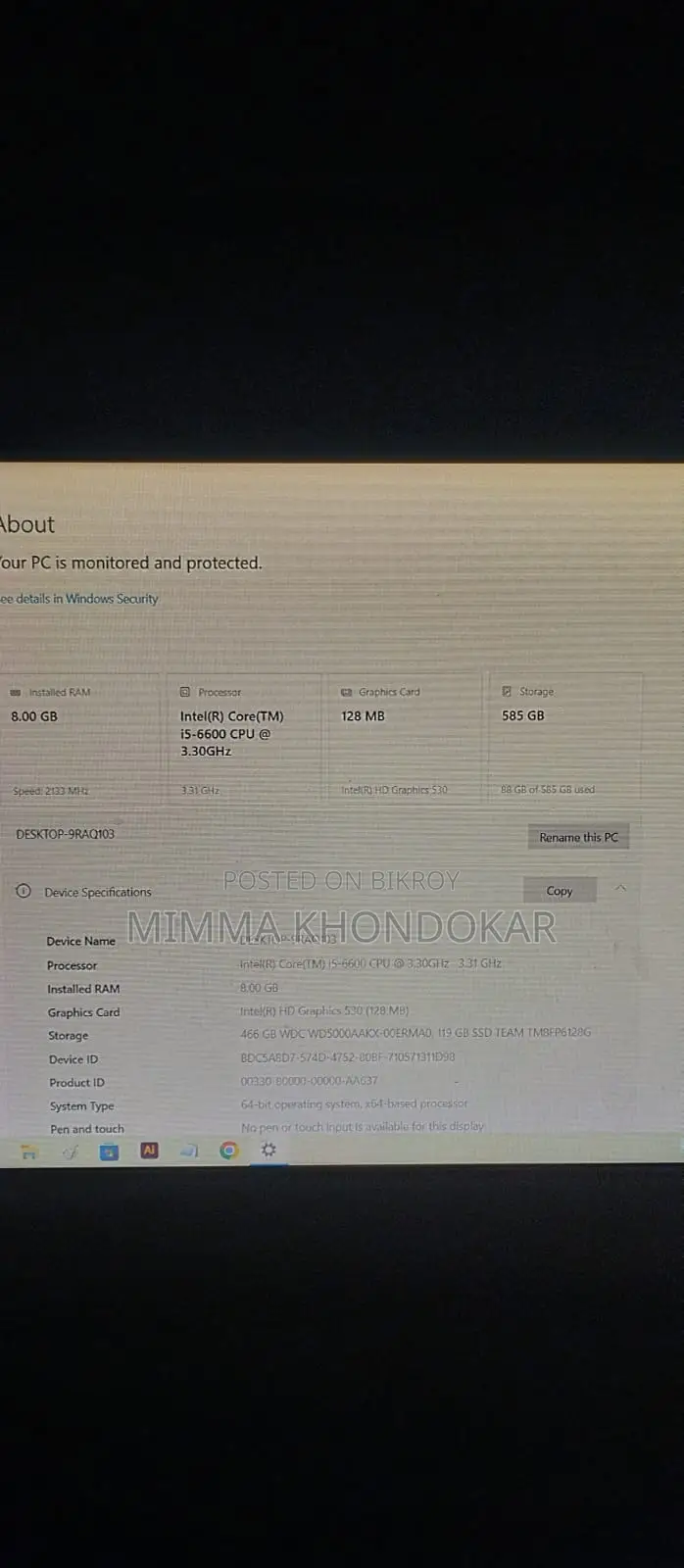 Desktop for Sell